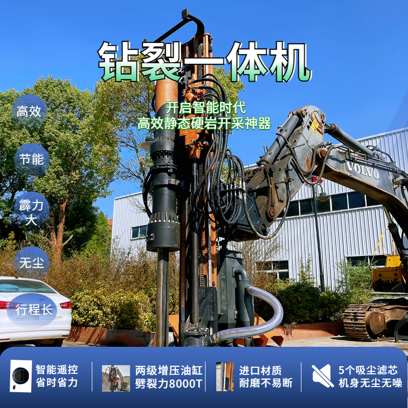 巖石鉆裂機、鉆劈機未來發展走向如何？